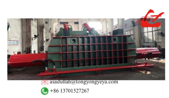 Efficiently Process Heavy Steel Large Aluminum Castings and More with the Wanshida Y83Q-10000 Hydraulic Metal Baler