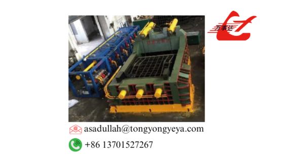 Efficiently Process Heavy Steel Large Aluminum Castings and More with the Wanshida Y83Q-10000 Hydraulic Metal Baler