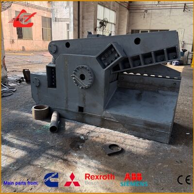 Industrial Hydraulic Brass Bars Scrap Cutting Shear 1000KN For Steel And Rebar Recycling