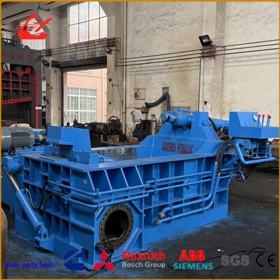 44kW Industrial Scrap Metal Baling Press 2000KN For Medium-Scale Recycling Facilities