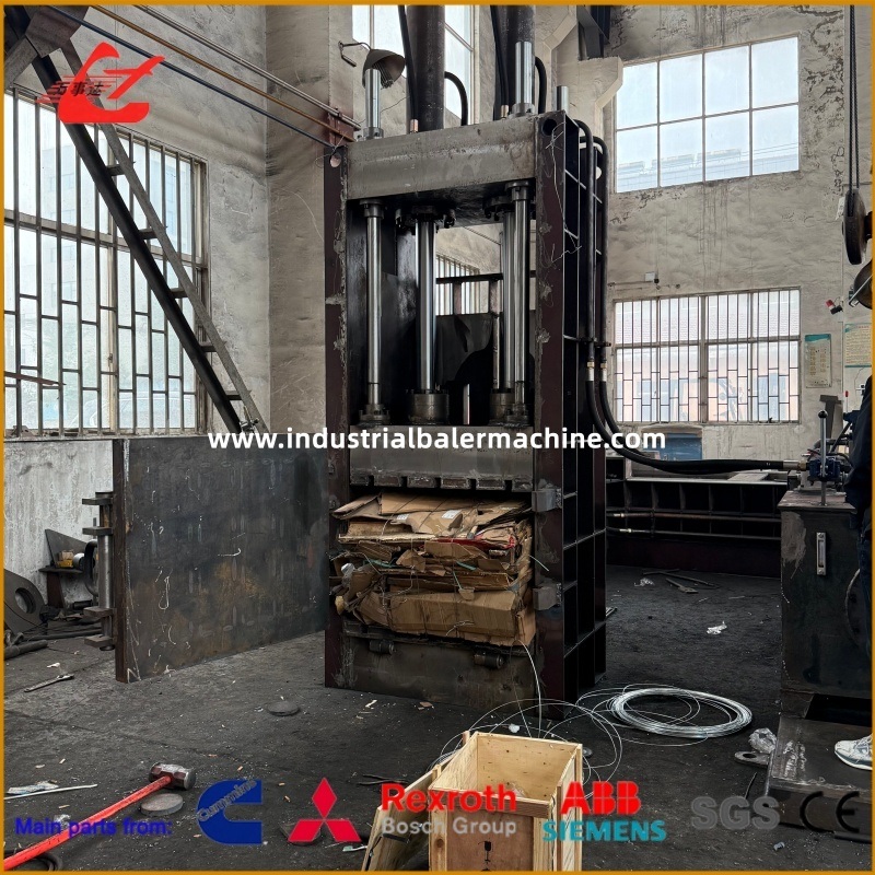 Metal Baler For Packaging Plants — 1000×1100mm Bale Size, 1250kN Force, And Automatic Operation For High-Density Bales