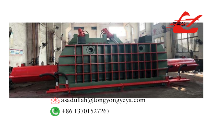 Efficiently Process Heavy Steel Large Aluminum Castings and More with the Wanshida Y83Q-10000 Hydraulic Metal Baler
