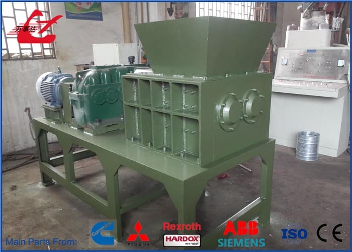 Q43P-600A Scrap Metal Shredder With Dia.300mm Blades And 20-Piece Cutter Set For Waste Volume Reduction